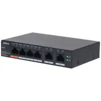 Switch|DAHUA|DH-CS4006-4ET2ET-60|Switch type Managed|Switch layer L2|6xRJ-45 ports|RJ-45 Ports Type Gigabit Ethernet (10/100/1000)|4xFast Ethernet (copper) ports quantity|2xGigabit Ethernet (copper) ports quantity|Power over Ethernet (PoE) Yes|4xPower over Ethernet (PoE) ports quantity|Total Power over Ethernet (PoE) budget 60 W|CS4006-4ET2ET-60