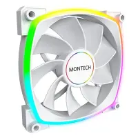 CASE FAN 140MM/RX140 PWM WHITE MONTECH
