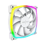 CASE FAN 120MM/AX120 PWM WHITE 3 IN 1 MONTECH