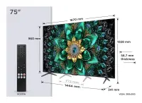 TCL Q6C 75Q6C teler 190,5 cm (75") 4K Ultra HD Nutiteleri funktsioon WiFi Metallik – pilt 19