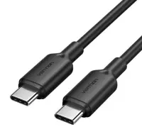 CABLE USB-C TO USB-C/2M BLACK TRCBH VENTION