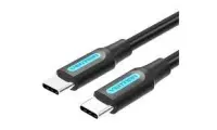 CABLE USB-C TO USB-C/1M BLACK COSBF VENTION