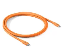CABLE USB-C TO USB-C 2M/M/M ORANGE CAC-3000 CLUB3D