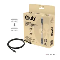 CABLE USB-C TO USB-C 1.2M/BLACK CAC-1570 CLUB3D