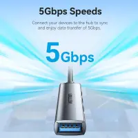 I/O HUB 4-IN-1 USB 3.0 MINI/0.15M CKOHB VENTION – pilt 3
