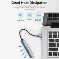 I/O HUB 4-IN-1 USB 3.0 MINI/0.15M CKOHB VENTION – pilt 5