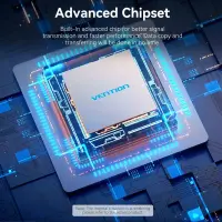 I/O HUB 4-IN-1 USB 3.0 MINI/0.15M CKOHB VENTION – pilt 9