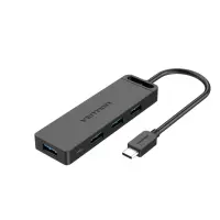 I/O HUB 5-IN-1 USB-C/0.15M TGKBB VENTION – pilt 3