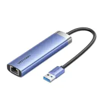 I/O HUB 5-IN-1 USB 3.0/0.15M TGFSB VENTION – pilt 9