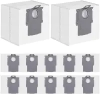 Vacuum Cleaner Accessory|ROBOROCK|Disposable Dust Bag 12-pack|White|For H5|8.04.0032