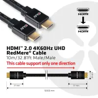 CLUB3D HDMI 2.0 4K60Hz RedMere cable 10m/32.8ft – pilt 25