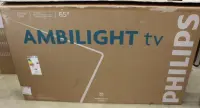 SALE OUT. Philips 65PUS8510/12 65" (164cm) QLED 4K Ambilight TV | SALE OUT. Philips 65PUS8510/12 | 65 | Smart TV | TITAN OS | UHD | Black | REFURBISHED, SCRATCHES LEGS AND REMOVE CONTOL