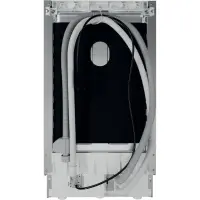 Whirlpool Dishwasher | WSBO 3O34 PF X | Built-in | Width 45 cm | Number of place settings 10 | Number of programs 8 | Energy efficiency class D | Display | Stainless steel – pilt 14