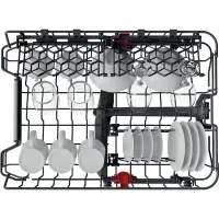 Whirlpool Dishwasher | WSBO 3O34 PF X | Built-in | Width 45 cm | Number of place settings 10 | Number of programs 8 | Energy efficiency class D | Display | Stainless steel – pilt 16