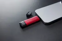 Kingston Technology Dual Portable 2 TB USB Type-A / USB Type-C 3.2 Gen 2 (3.1 Gen 2) Must, Punane – pilt 17