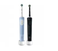 Oral-B Electric Toothbrushes | Vitality Pro Duo | Rechargeable | For adults | Number of brush heads included 2 | Number of teeth brushing modes 3 | Black/Blue White – pilt 2