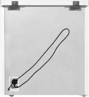 Freezer | FH20E6W5 | Gorenje Energy efficiency class E | Chest | Freestanding | Height 85.8 cm | Total net capacity 198 L | Display | White – pilt 3