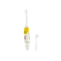 ETA Toothbrush | Sonetic ETA071090050 | Battery operated | For kids | Number of brush heads included 2 | Number of teeth brushing modes 1 | Yellow/White