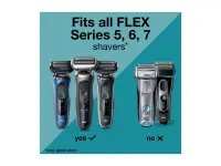 Braun 74S Shaver Replacement Head Series 7, Silver – pilt 4