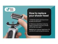 Braun 74S Shaver Replacement Head Series 7, Silver – pilt 11