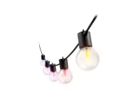 Philips Hue White and colour ambience Hue Festavia kerakujuliste pirnidega valgusvanik õue, 14 m pikendus