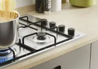 Candy Hob | Idea CHW6LBX/4U2 | Gas | Number of burners/cooking zones 4 | Knob | Stainless Steel – pilt 2