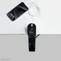 Neomounts | Desk socket with clamp and USB-C and USB-A ports - Quick charge | DS22-840BL6 – pilt 12