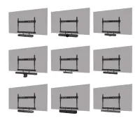Neomounts AV30-500BL Videobar Kit | Universal | 43-110 " | Maximum weight (capacity) 10 kg | Black – pilt 15