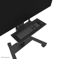 Neomounts Floor stand | AV40-500BL Keyboard Shelf Kit | Height adjustment | 43-110 " | Maximum weight (capacity) 2.5 kg | Black – pilt 23