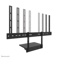 Neomounts Floor stand | AV45-500BL Laptop Shelf Kit | Height adjustment | 43-110 " | Maximum weight (capacity) 2.5 kg | Black – pilt 19