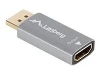 Lanberg Displayport (M) to HDMI (F) Adapter 8K, Silver | AD-DP-HD-03