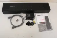 SALE OUT. | Sharp | 2.0.2 Compact Dolby Atmos Soundbar | HT-SB700 | 140 W | DEMO | Bluetooth | Black | Wireless connection