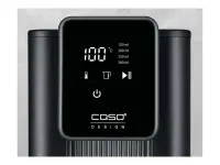 Caso | Turbo Hot Water Dispenser | HW 616 | Water Dispenser | 2600 W | 2.5 L | Plastic/Stainless Steel | Black/Stainless Steel – pilt 5