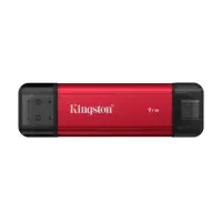 Kingston Dual Portable Solid-State Drive, USB Type-A and Type-C | 1000 GB | Solid-state drive interface USB 3.2 Gen 2 | Read speed 1050 MB/s | Write speed 950 MB/s