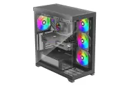 Case|XILENCE|ATX/micro ATX/Mini-ITX|Black|Midi Tower|PC|X818.ARGB