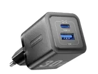 MOBILE CHARGER WALL 30W USB-C/2P BLACK FEQB0-EU VENTION