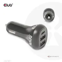 CLUB3D CAC-1921 mobiilseadme laadija Sülearvuti Must Sigaretisüütaja Automaatne – pilt 6