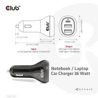 CLUB3D CAC-1921 mobiilseadme laadija Sülearvuti Must Sigaretisüütaja Automaatne – pilt 8