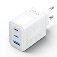 MOBILE CHARGER WALL 65W USB/3P WHITE FERW0-EU VENTION