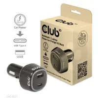 CLUB3D CAC-1922 mobiilseadme laadija Sülearvuti Must Sigaretisüütaja Automaatne