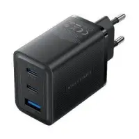 MOBILE CHARGER WALL 65W USB/3P BLACK FERB0-EU VENTION