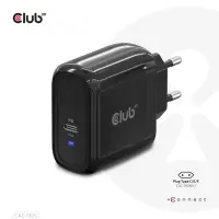 CLUB3D CAC-1905EU mobiilseadme laadija Universaalne Must Vahelduvvool Kiirlaadimine Hoonesisene – pilt 9