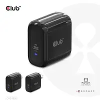 CLUB3D CAC-1905EU mobiilseadme laadija Universaalne Must Vahelduvvool Kiirlaadimine Hoonesisene – pilt 17