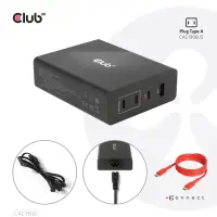 CLUB3D CAC-1906 mobiilseadme laadija Universaalne Must DC (alalisvool) Hoonesisene – pilt 7