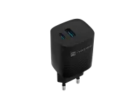 Natec Ribera USB Charger, 1x USB-A, 1x USB-C, 300 W | NUC-2141