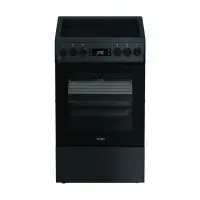 Whirlpool Cooker | W5V8LCSA | Hob type Vitroceramic | Oven type Electric | Anthracite | Width 50 cm | Depth 60 cm | 60 L