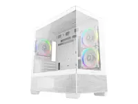 Deepcool Case | CG380 3F | White | Micro ATX