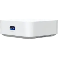 Ubiquiti UniFi Express 7 UX7 Mesh-scalable, super-compact 10G Cloud Gateway with integrated WiFi 7, 10 GbE RJ45 WAN port, 2.5 GbE RJ45 LAN port to extend network, up to 30+ UniFi devices and 300+ clients