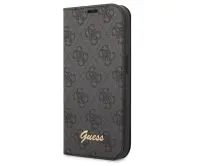GUESS | Book Case | Apple | iPhone 14 Pro Max | Rubber/Silicone | Black