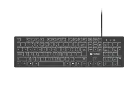 Natec | Herring Glow | Keyboard | Wired | US | Black